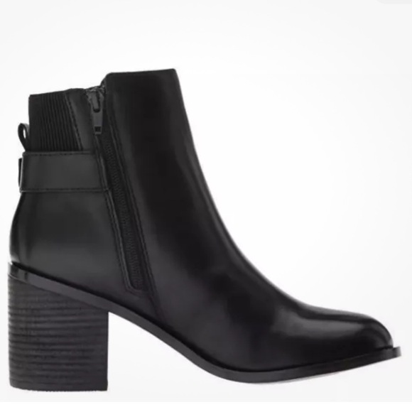 ALDO - women’s Rosaldee ankle bootie black genuine leather heeled boots size 8 - Picture 3 of 11